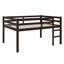 Lit mezzanine en bois avec échelle-446802502