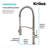 Sellette Pull Down Single Handle Kitchen Faucet-49102845