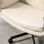 Fauteuil en croix avec siège pivotant à 360 degrés et réglable, siège en cuir de polyuréthane, siège confortable et stable, animal de compagnie, bureau à 6 vitesses, siège à bascule doux, amovible,-1226648138