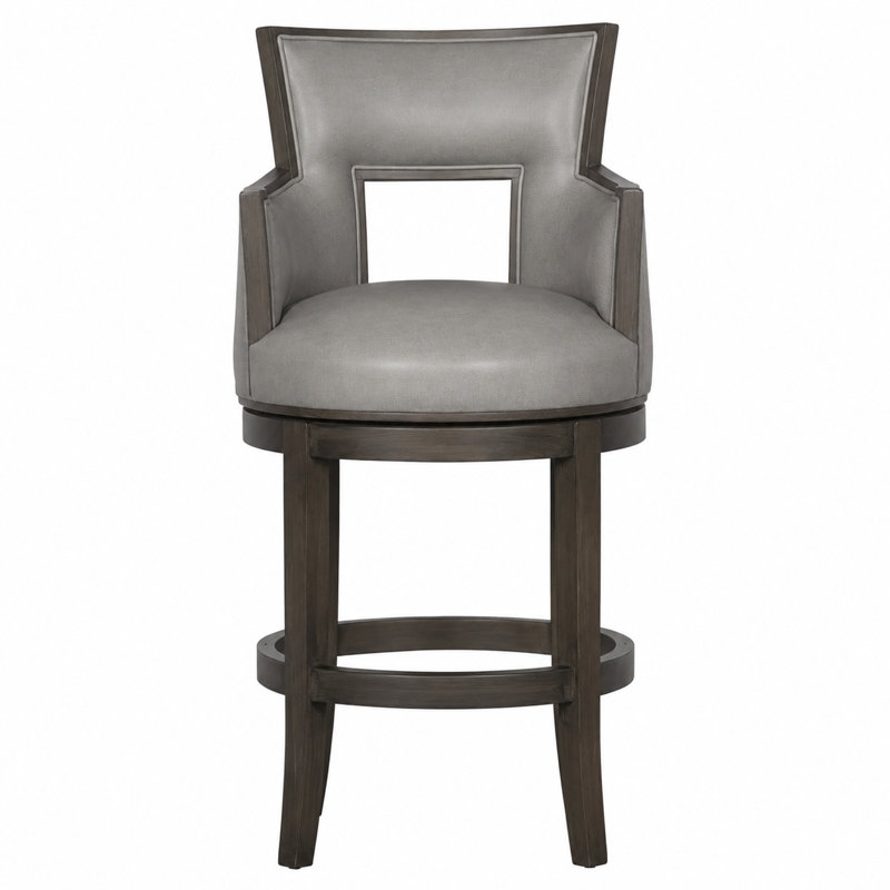 Tabouret pivotant Sidecar, Tabouret de bar (siège d'une hauteur de 30 po), Montego Bay, Fumée 9508