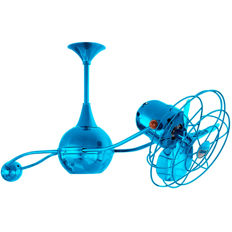 40" Brisa 2000 3 Blade Ceiling Fan, Agua Marinha