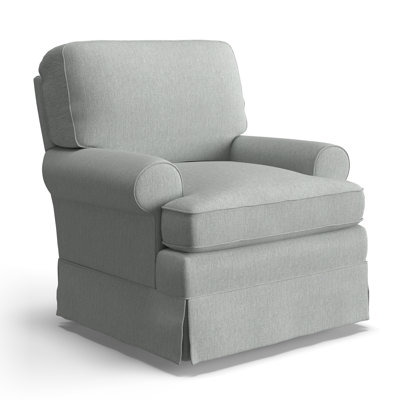 Upholstered Swivel Armchair