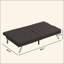Structure en bois, pieds en acier inoxydable, futon, canapé-1712404417