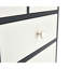 Commode noire 9 tiroirs Boards