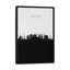 Hanover, Germany City Skyline by Ayse Deniz Akerman - Print on Canvas-63930043-63930050
