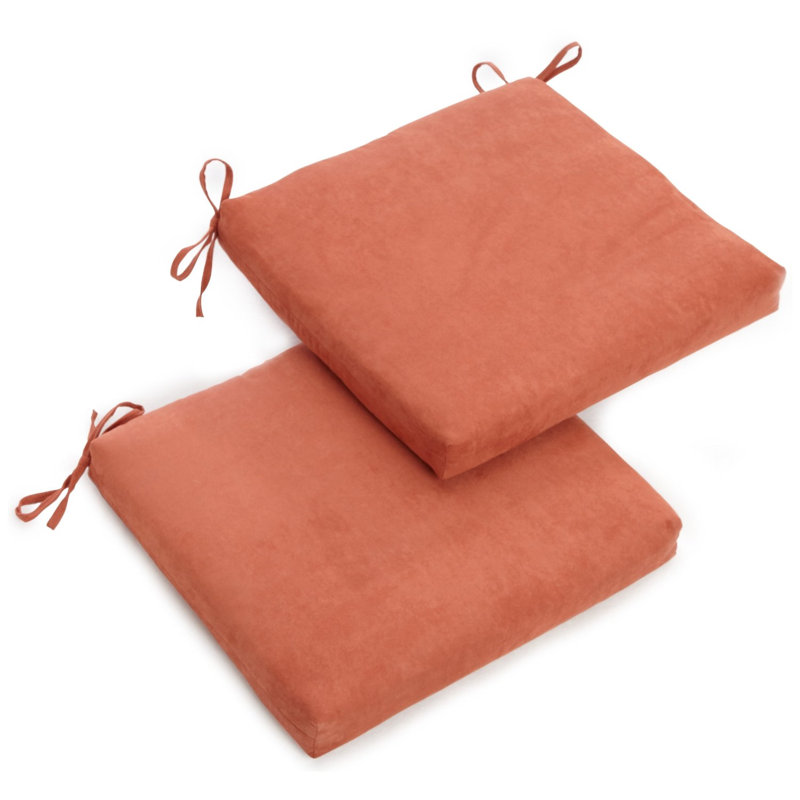 Coussin de chaise de salle à manger d'intérieur, Épice, Microsuède