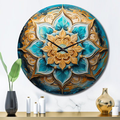 Metal Wall Clock