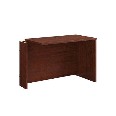 Desk Return 42", Red finish