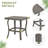 Leigh 2 - Person Patio Conversation Set