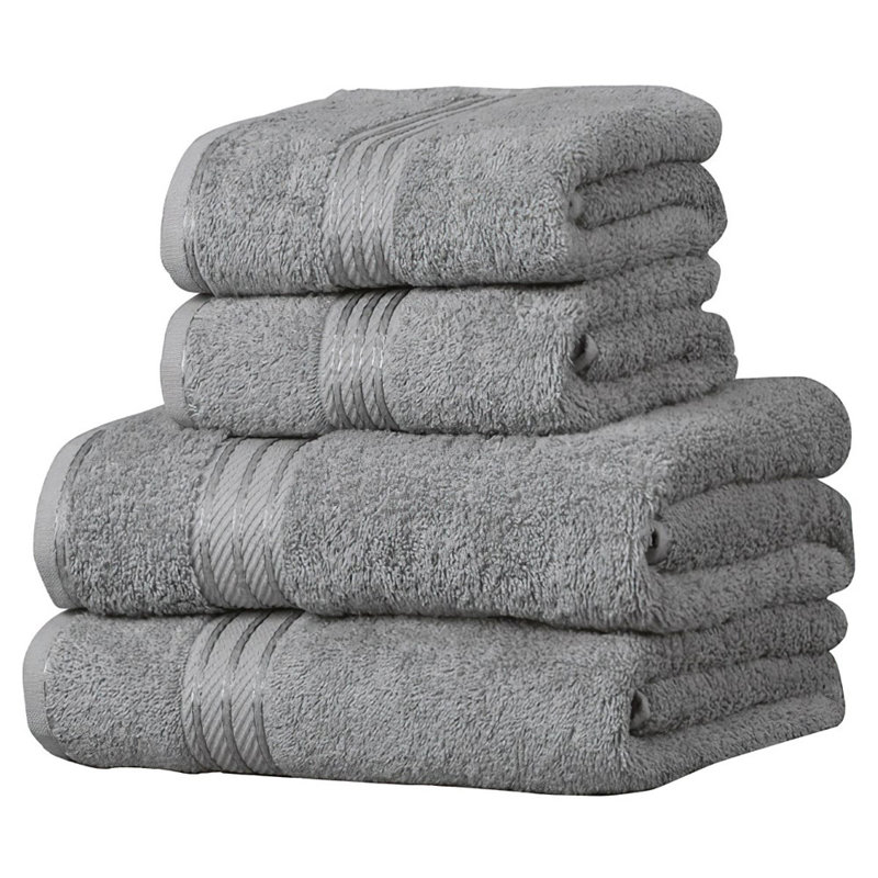 Berklin Midweight Bath Sheet, Silver