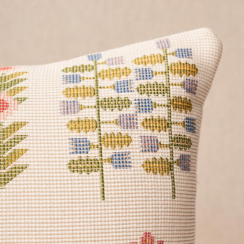 Annika Floral Tapestry Pillow