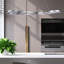 Luminaire suspendu géométrique 5 lumières Capella-560467342