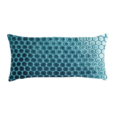 Dots Rectangle Velvet Pillow Cover & Insert