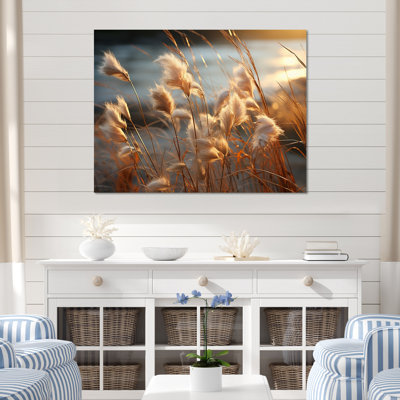 Beach Breeze At Sunset I - Nautical & Beach Wall Art Prints