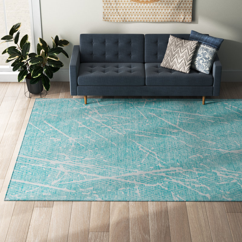 Tapis intérieur / extérieur Mukul, Rectangulaire 8 pi x 10 pi
