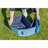 TRIXIE Splash Pool for Dogs, Foldable Playpen, Bathtub with Drain and Carrying Bag, Blue-40961261
