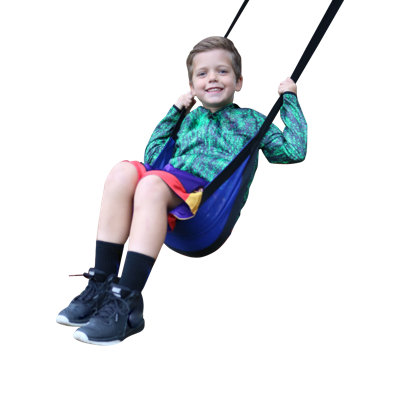 M&M Sales Enterprise Nylon Belt Swing with Mounting Hangers and Chains
