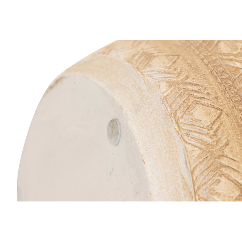 Ceramic / Porcelain Floor Vase, White, 80cm H x 30cm W x 30cm D