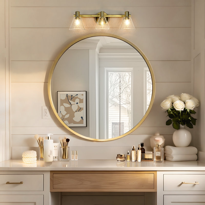 Fieldhouse 3-Light Dimmable Vanity Light