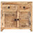  Sideboard 27.6"X11.8"X26.8" Solid Wood Mango