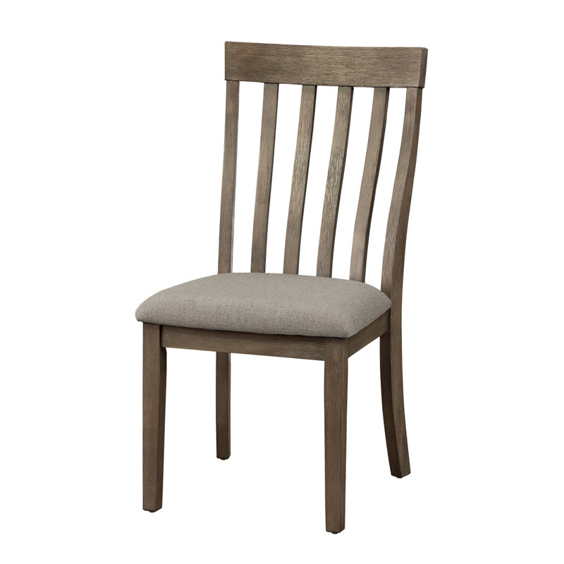 Ensemble de chaises de salle à manger 2 pièces, Brun