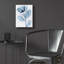  «X-rayed Flower» par Andreas Magnusson, art mural en verre acrylique, 12 po x 16 po