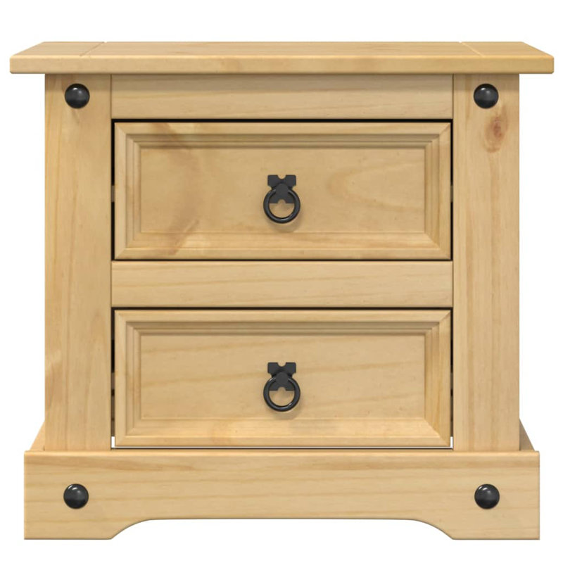 Clarkshire 53 cm W Bedside Table