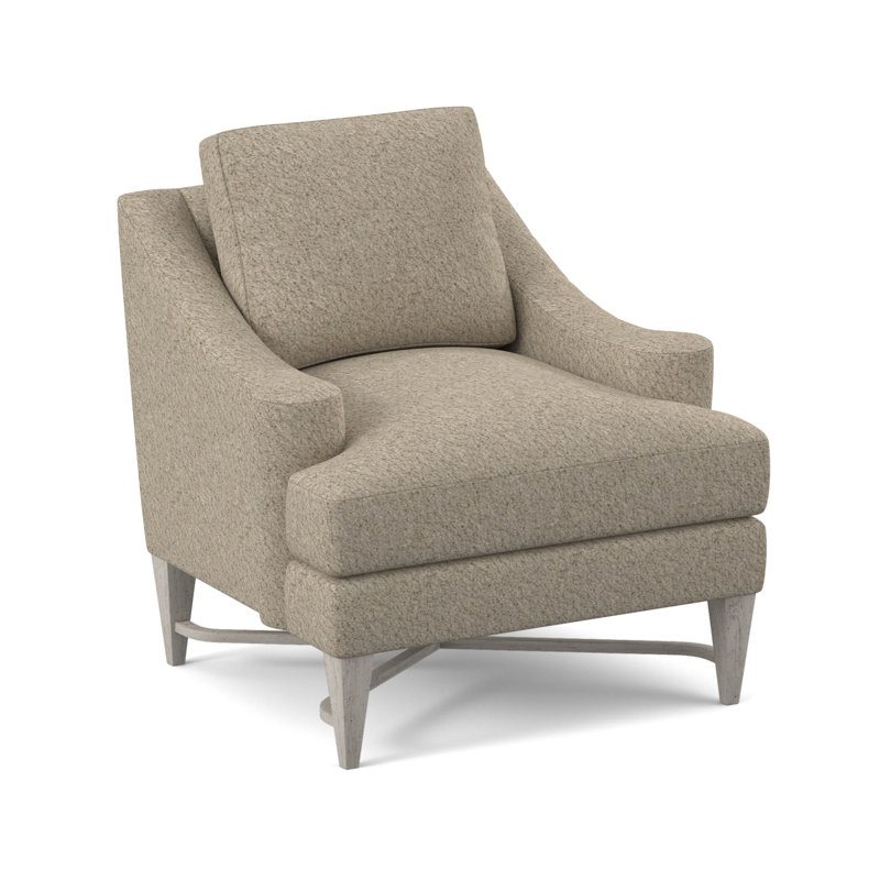Fauteuil Foxtrot, Lin de Venise, Bisque