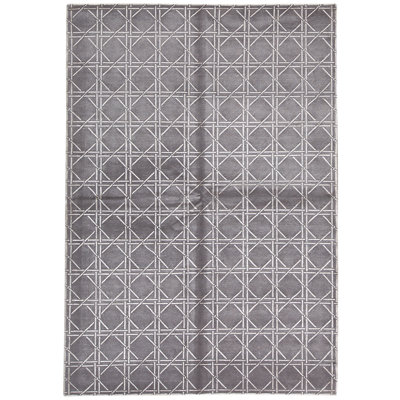 Tibetan Hand Woven Wool Geometric Area Rug