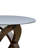 Amin Glass Top End Table