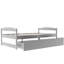 Lit plateforme simple avec deux tiroirs-248502781