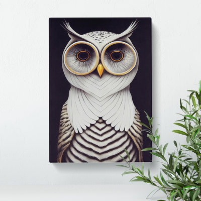 XC1022-166X A Superb Owl - Wrapped Canvas Print