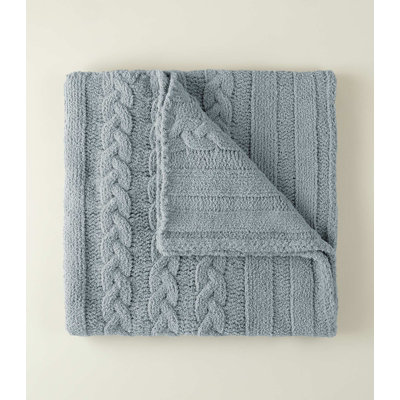 Cozy Knit Throw Blanket