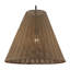 Luminaire suspendu tissé 1 lumière Pippa