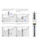 Blaze Single-Hole Single-handle Bathroom Faucet with Drain Assembly
