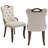 Seita American Traditional Style Vintage Velvet Dining Chairs With Copper Nailhead Trim Decoration-1508956863