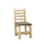 Chaise d'appoint rembourrée en cèdre Fireside Lodge - Café - COM-128994597-128994599