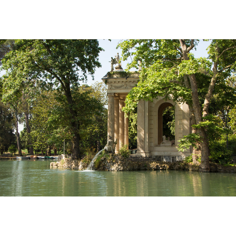 Tempio Di Esculapio by Nikkusha - Wrapped Canvas Print, 20cm H x 30cm W