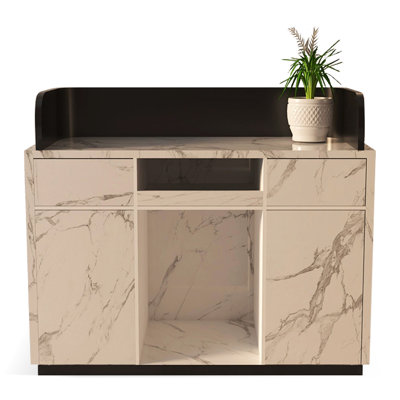 Bureau de réception rectangulaire Modern