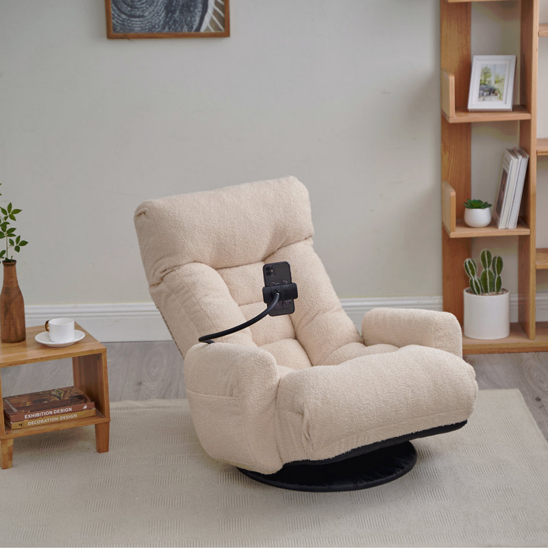 Adjustable Head And Waist, Game Chair, Lounge Chair In The Living Room, 360 Degree Rotatable Sofa Chair,Rotatable Seat Leisure Chair Deck Chair