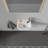 Duravit D-Code White Ceramic U-Shaped Bathroom Sink-849831434