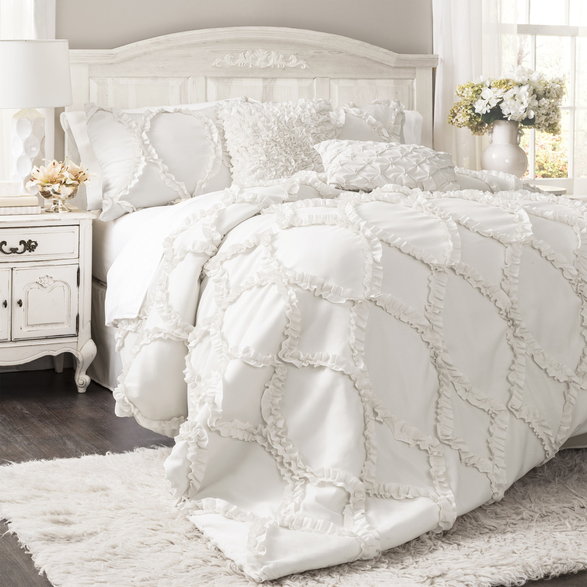 LUSH DÉCOR hot Reyna 3-Pc. King Comforter Set