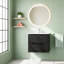 Single Bathroom Vanity with @Solid + Manufactured Top