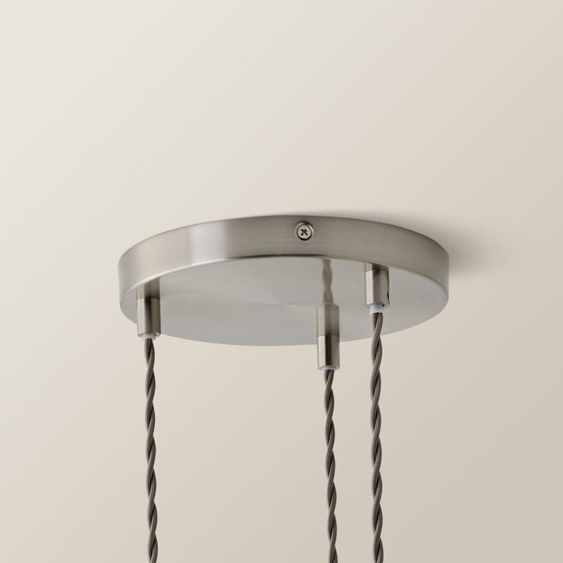 Albrey 3 - Light Pendant, Brushed Nickel, No