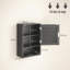 HOMCOM Bathroom Cabinet Wall Storage Shelves 40 x 20 x 60-793062233