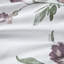 Édredon très grand avec draps doux - mauve, motif taupe et motifs de draps