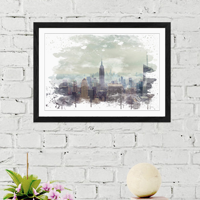 Print, 45cm H x 62cm W, Framed Picture