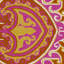 Tapis intérieur / extérieur rose vif / vert foncé / ivoire Adish-2001029409