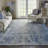 Malaya Abstract Hand-Tufted Blue/Gray Area Rug-1216801347