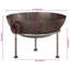 Round Wood Burning Smokeless Fire Pit-2120185595